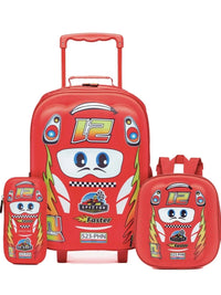 Kit Mochila Estojo Lancheira Escolar Menino Infantil Espector